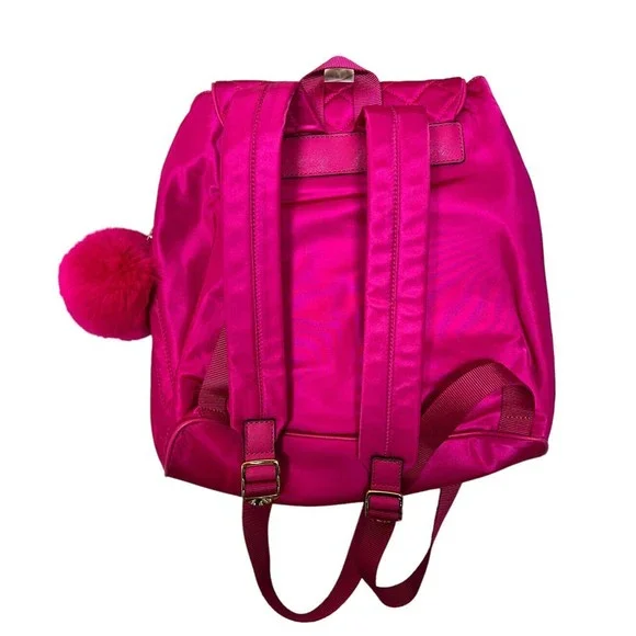 Michael Kors Quilted Backpack Fuchsia Pink